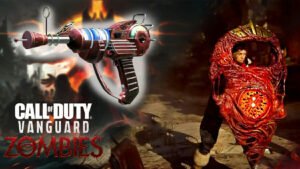 Ray gun and Decimator Shield in Vanguard Zombies