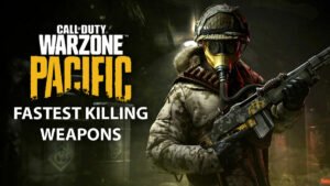 warzone pacific's fastest killing weapons